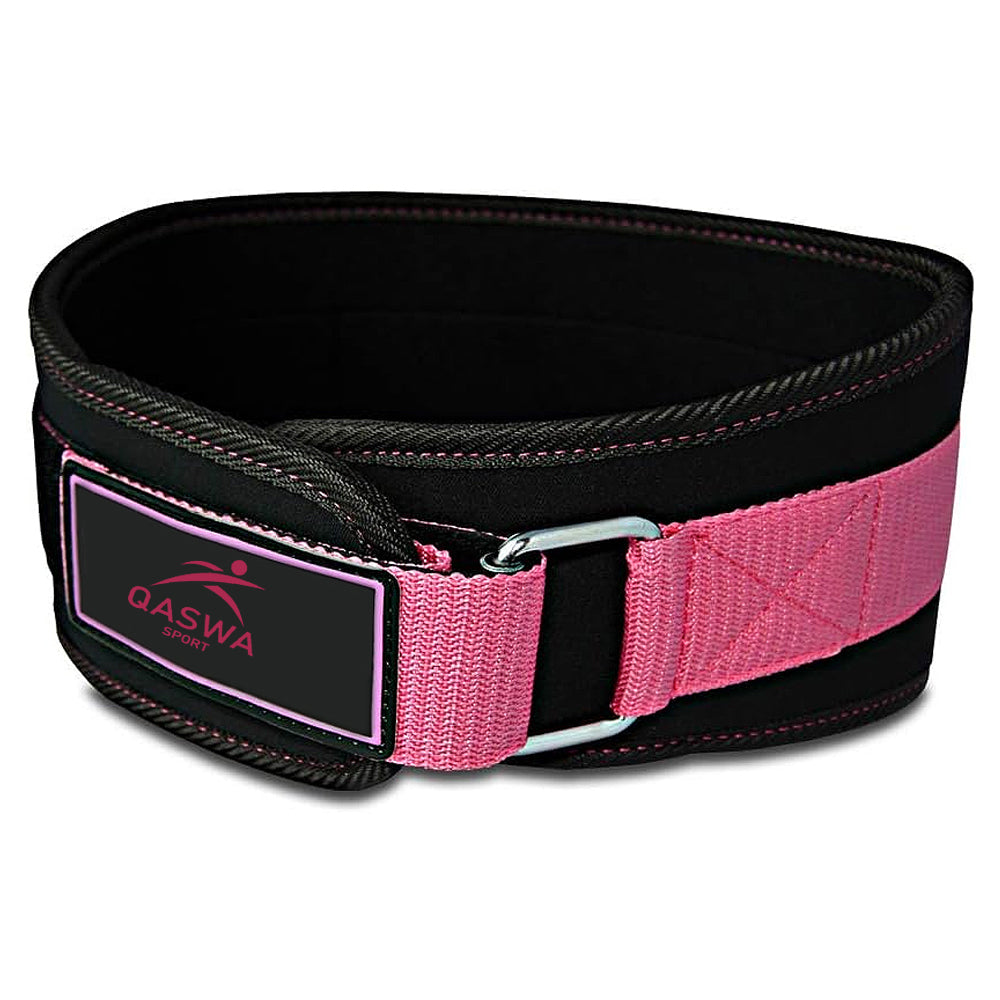 Weight lifting leather belt
