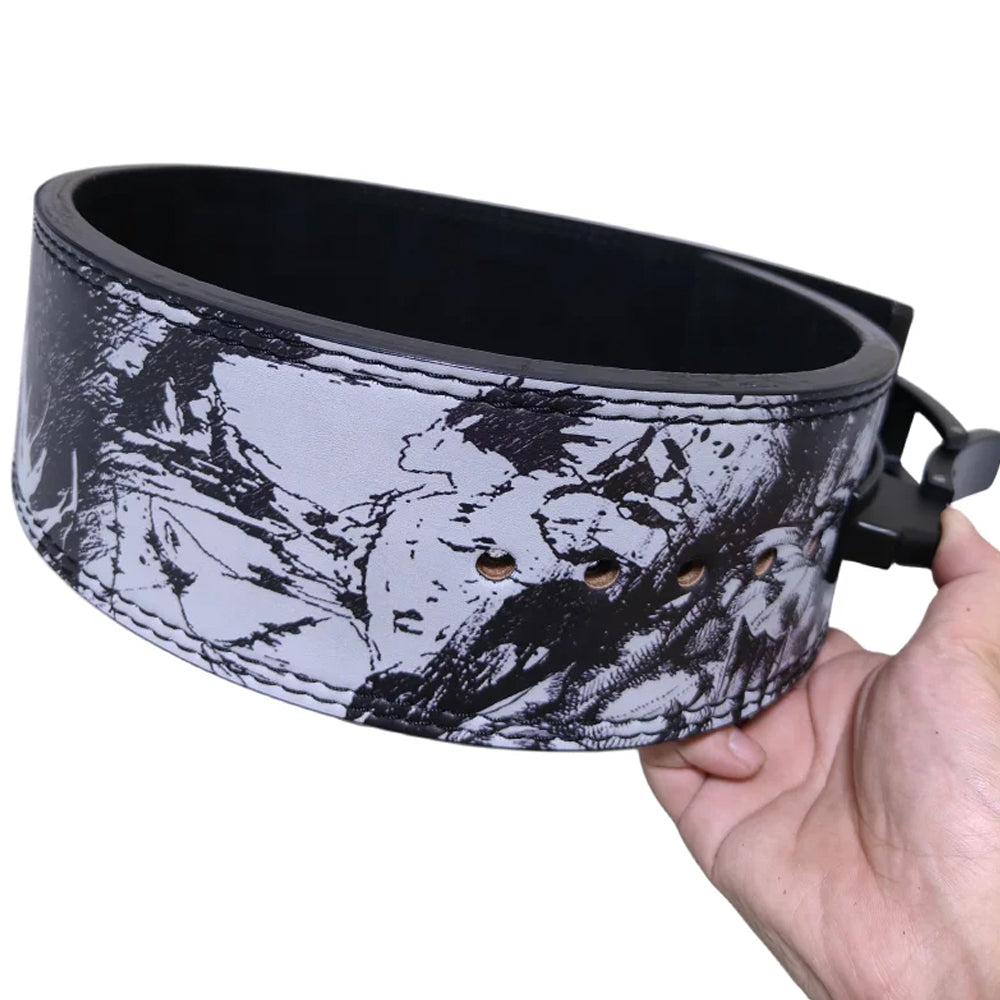 Weight lifting lever belt