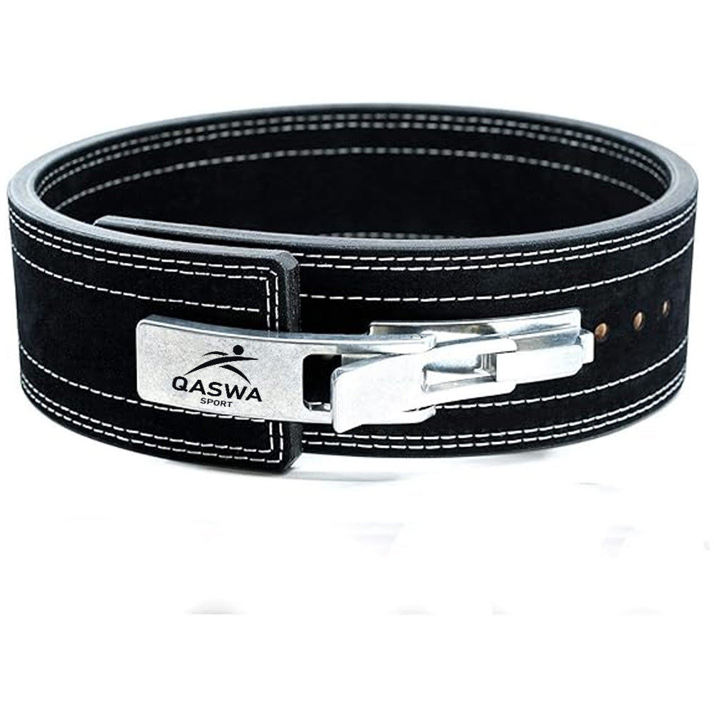 Weight lifting lever belt