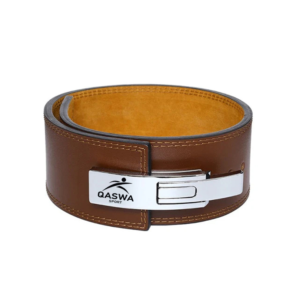 Weight lifting lever belt