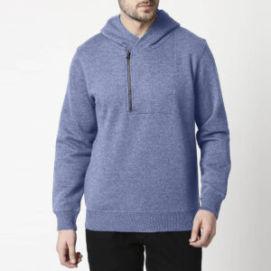 Half-Zip Pullover Hoodie for Men
